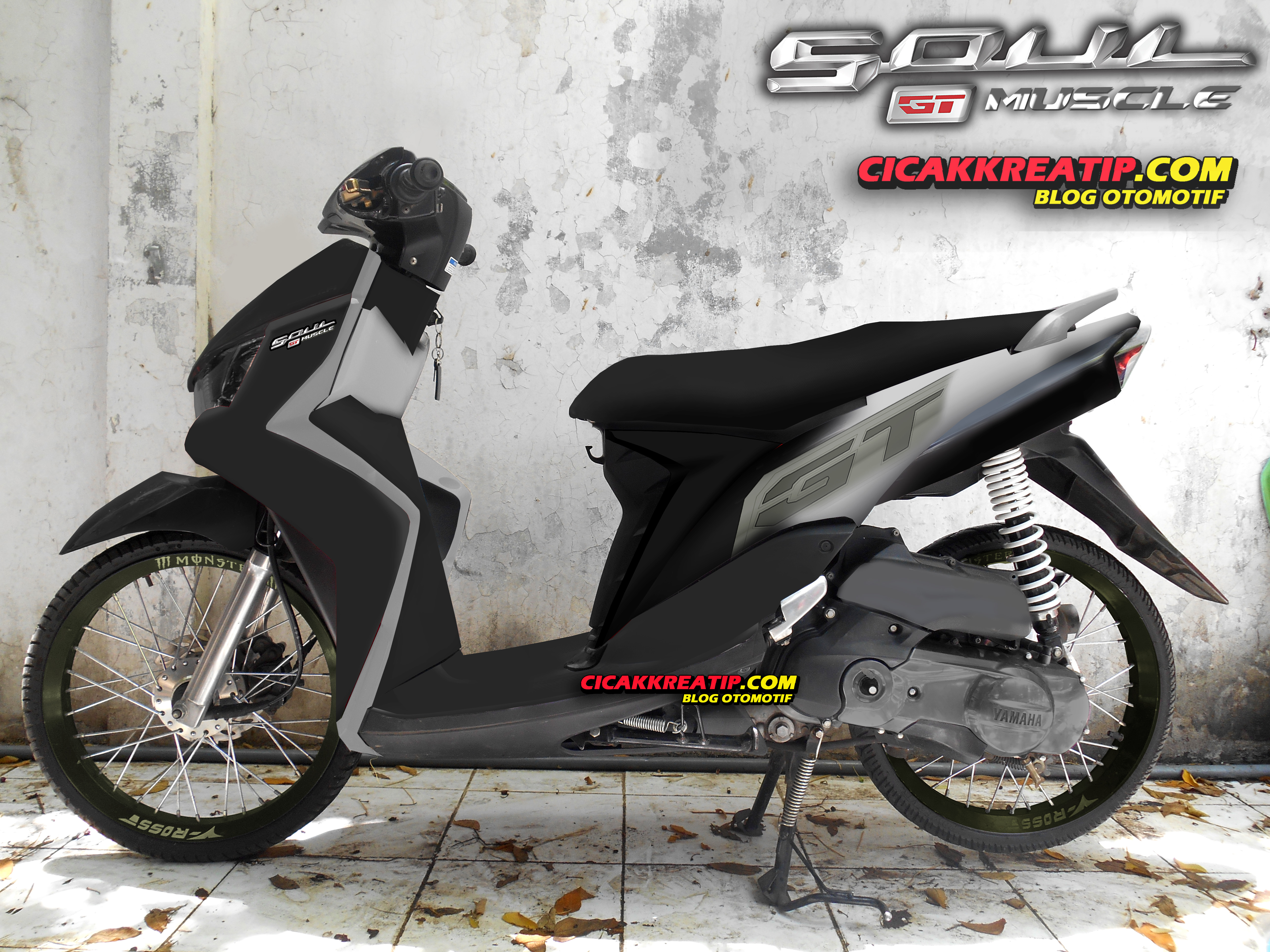 Modifikasi Yamaha Mio Soul Gt Velg 17 Modifikasi Motor Kawasaki
