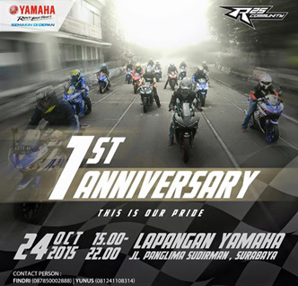 ast anniversery r25 comunity surabaya