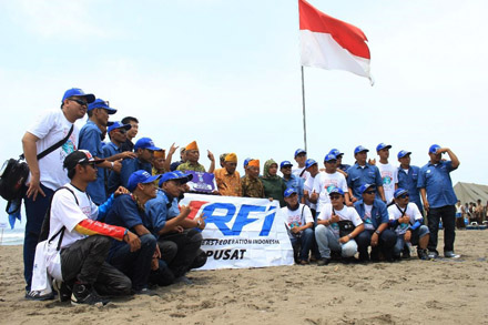 Donasi Yamaha Riders Federation Indonesia (YRFI) untuk veteran Indonesia