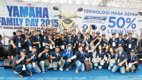 Yamaha Family Day-cicak-kreatip