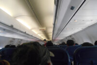 didalam kabin pesawat lion air