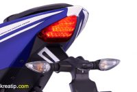 Yamaha R15 2014 Supernova Red (Putih Merah) Sisi