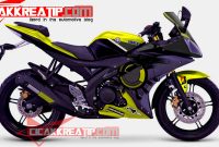 Yamaha YZF-R15 2014 Midnight Black (Hitam) Samping