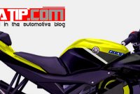 Yamaha YZF-R15 2014 Midnight Black (Hitam) Samping