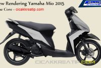 rendering yamaha mio blue core 2015