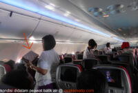 kondisi didalam pesawat batik air