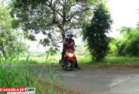 testride yamaha mio m3 blue core
