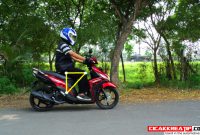 testride yamaha mio m3 blue core4