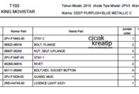 spakbor belakang mx king di xride4 spakbor belakang mx king di xride4