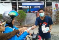YRFI Bangka bagi-bagi masker redam asap (2)