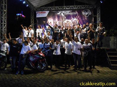Ulang tauhun Pertama Yamaha R25 Community Surabaya 