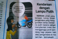 protes-pengguna-lampu-putih-di-surat-kabar protes-pengguna-lampu-putih-di-surat-kabar