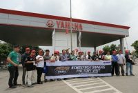 #XMAXFIRSTOWNERS melakukan kunjungan ke pabrik Yamaha