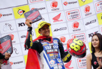 Rafid Topan Sucipto (Yamaha TJM), Podium 3 AP250 Race 1