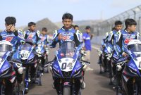 Keseruan bLU cRU Yamaha Sunday Race 2023 di sirkuit internasional Mandalika
