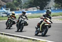Ratusan Starter saat meramaikan seri 2 Yamaha Cup Race Medan (1)