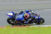 M Faerozi saat testing di sirkuit Mandalika sebagai persiapan menuju ARRC 2025 (2)