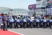 Kemeriahan Idemitsu BLU CRU Yamaha Sunday Race 2025 di sirkuit internasional Mandalika (3)